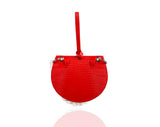Hot Red Semi Round Tania Bag